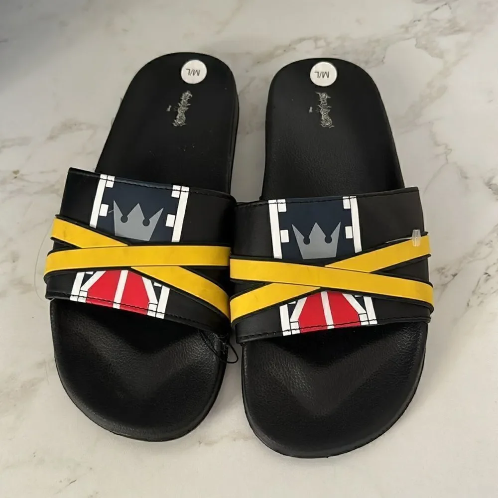 Kingdom Hearts Adult Men's sandals NWT